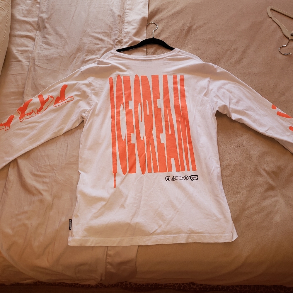 Icecream brand long sleeved t shirt